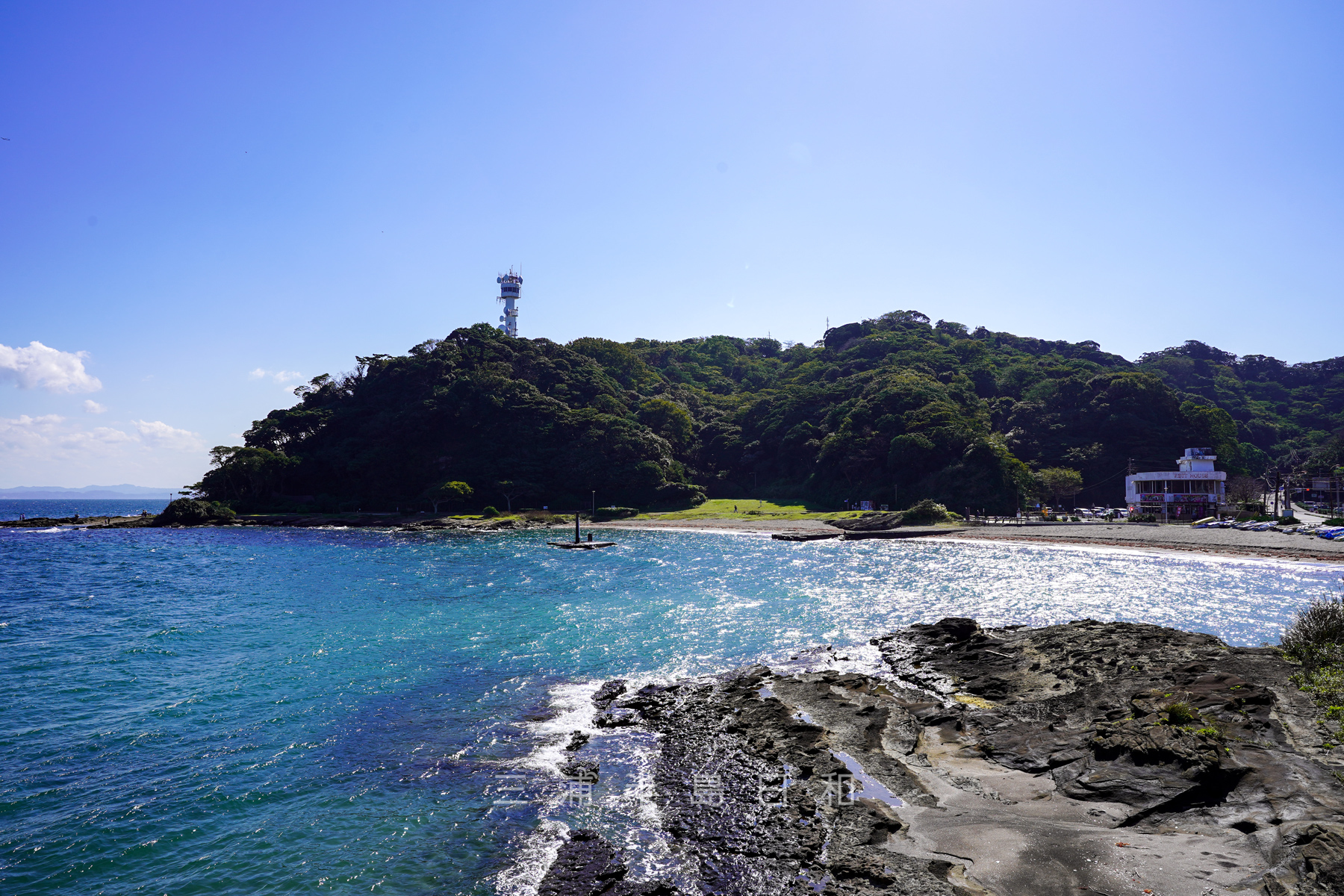 県立観音崎公園の海岸（撮影日：2020.10.21）