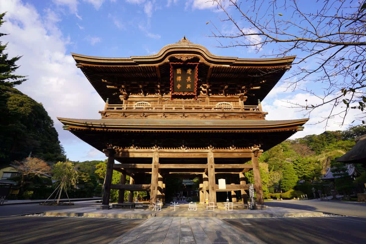 建長寺・三門(撮影日:2020.10.26)