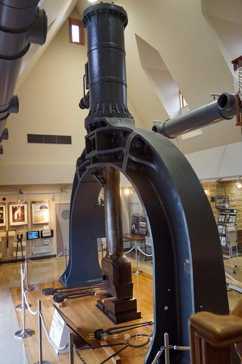 ヴェルニー記念館・スチームハンマー(3トン門形)(撮影日:2021.03.25)