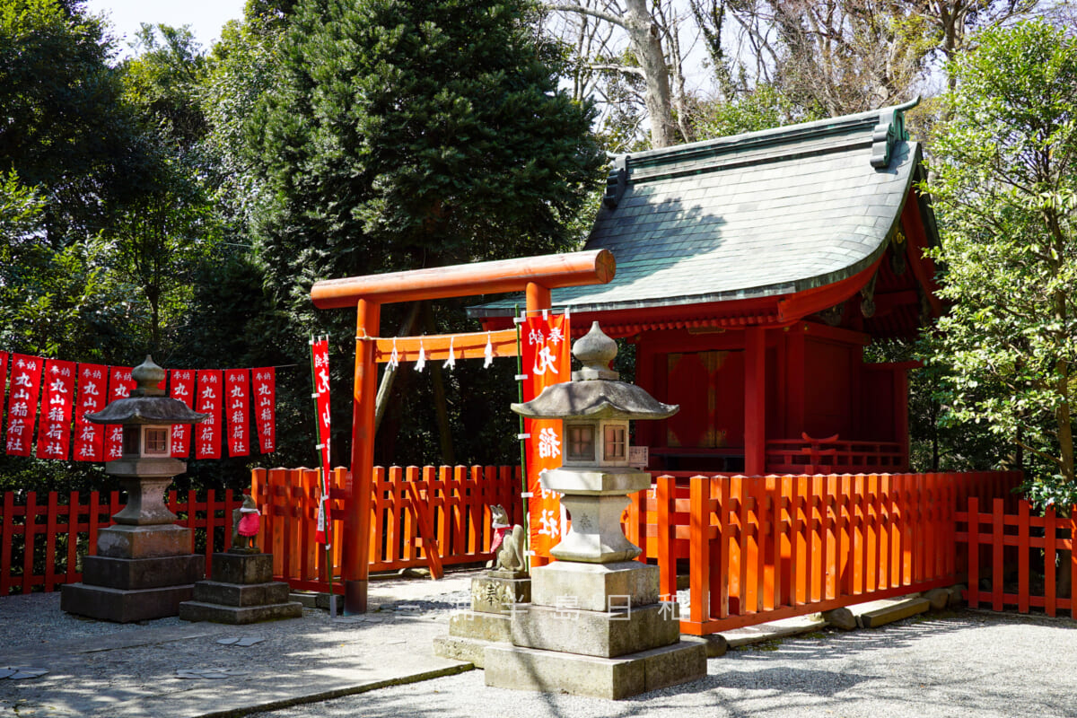 鶴岡八幡宮・丸山稲荷社（撮影日：2021.03.16）