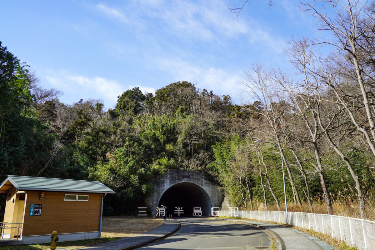 池子の森自然公園・トンネル(池子側)(撮影日:2021.01.16)池子の森自然公園・トンネル(池子側)(撮影日:2021.01.16)