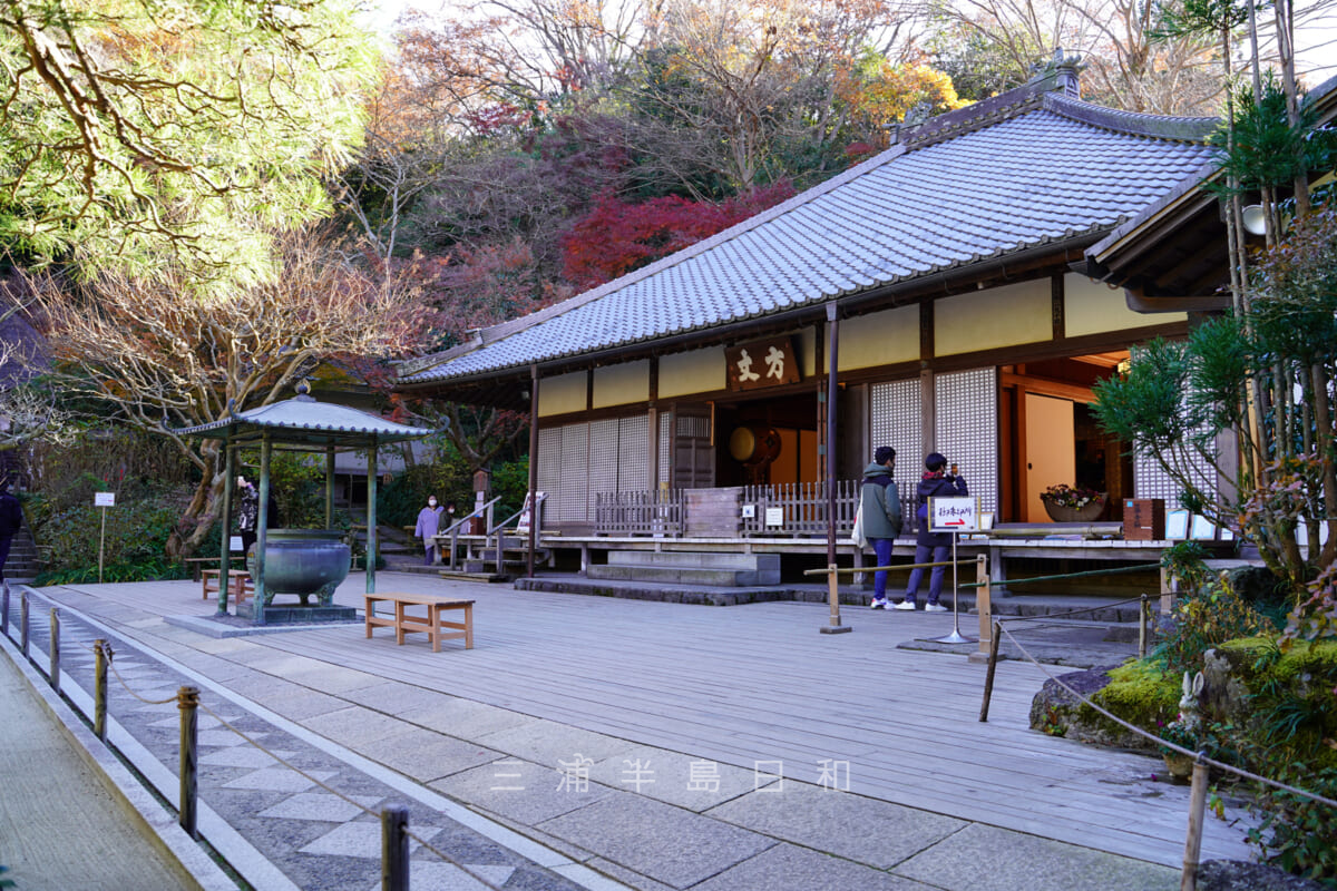 明月院・本堂（撮影日：2020.12.16）