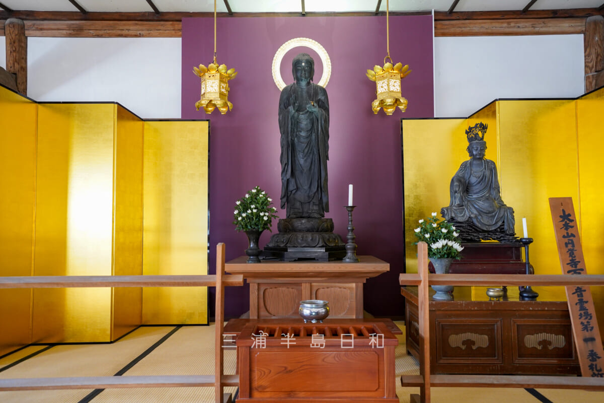 円覚寺・選仏場の場内(撮影日:2020.03.06)
