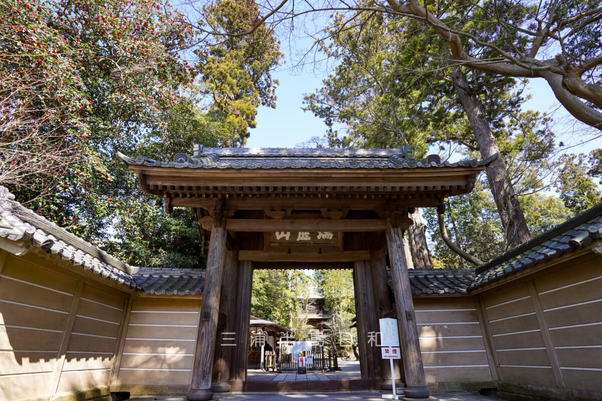 円覚寺・総門（撮影日：2020.03.06）