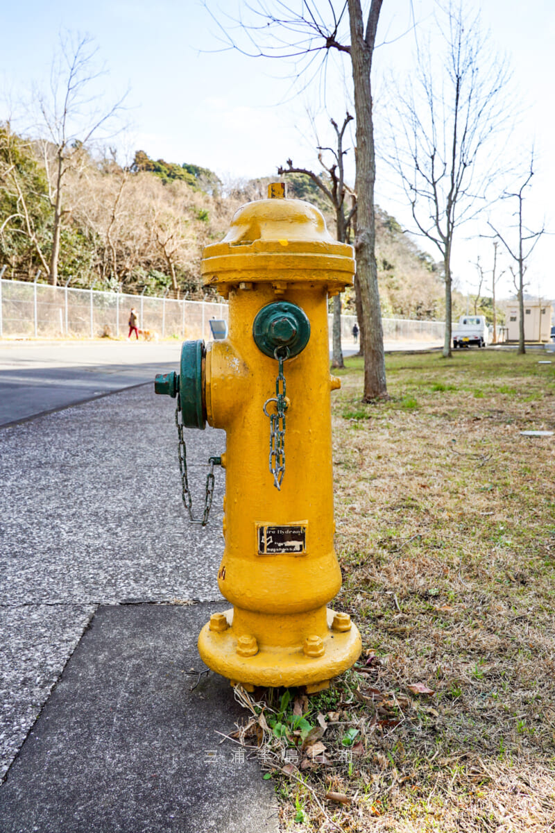 池子の森自然公園・消火栓(撮影日:2021.01.16)