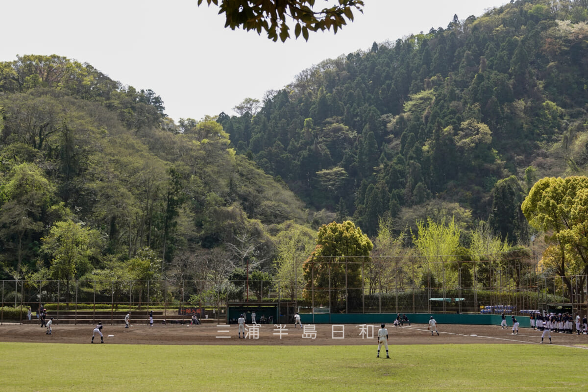 南郷上ノ山公園・野球場（撮影日：2021.03.31）