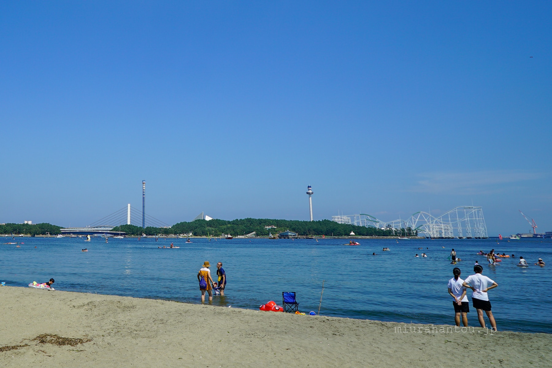 【海の公園】横浜唯一の海水浴場で潮干狩りのメッカ 8863