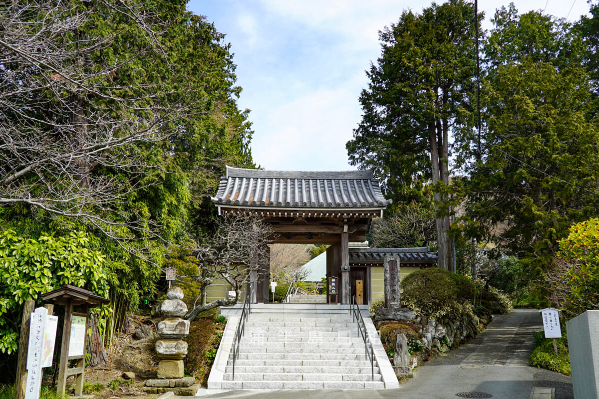 浄妙寺・山門(撮影日:2021.03.16)
