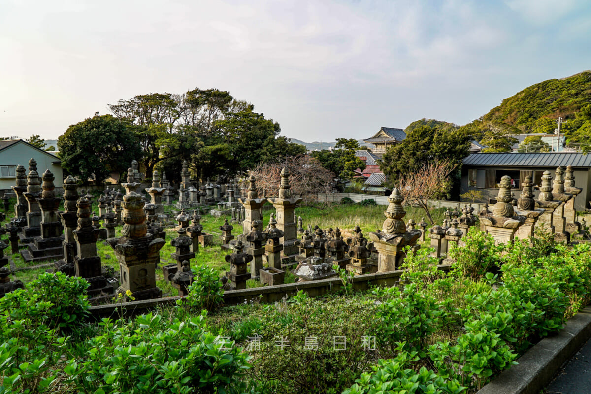 光明寺・内藤家墓所(撮影日:2018.04.01)