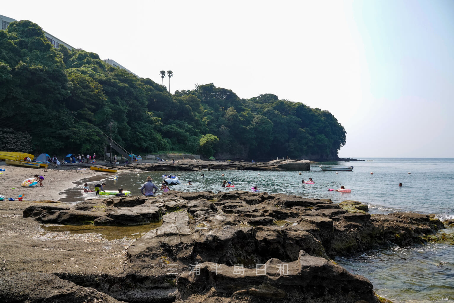 【走水海岸】馬堀海岸と観音崎の間に残された東京湾の内海では貴重な砂浜 【走水海岸】馬堀海岸と観音崎の間に残された東京湾の内海では貴重な砂浜