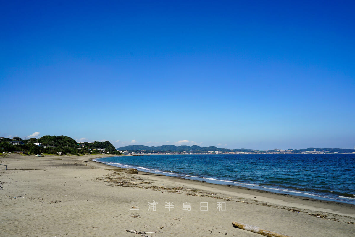 金田海岸（撮影日：2021.09.21）
