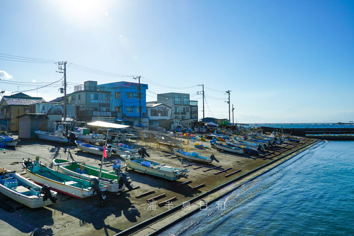 真名瀬漁港（撮影日：2021.10.11）