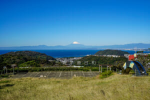 湘南国際村グリーンパークから富士山を望む（撮影日：2021.10.29）
