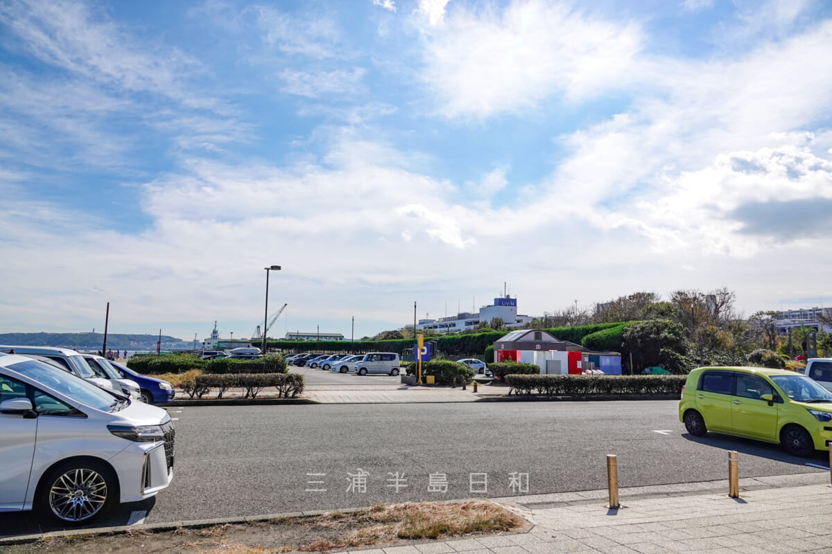 うみかぜ公園・駐車場（撮影日：2021.10.20）