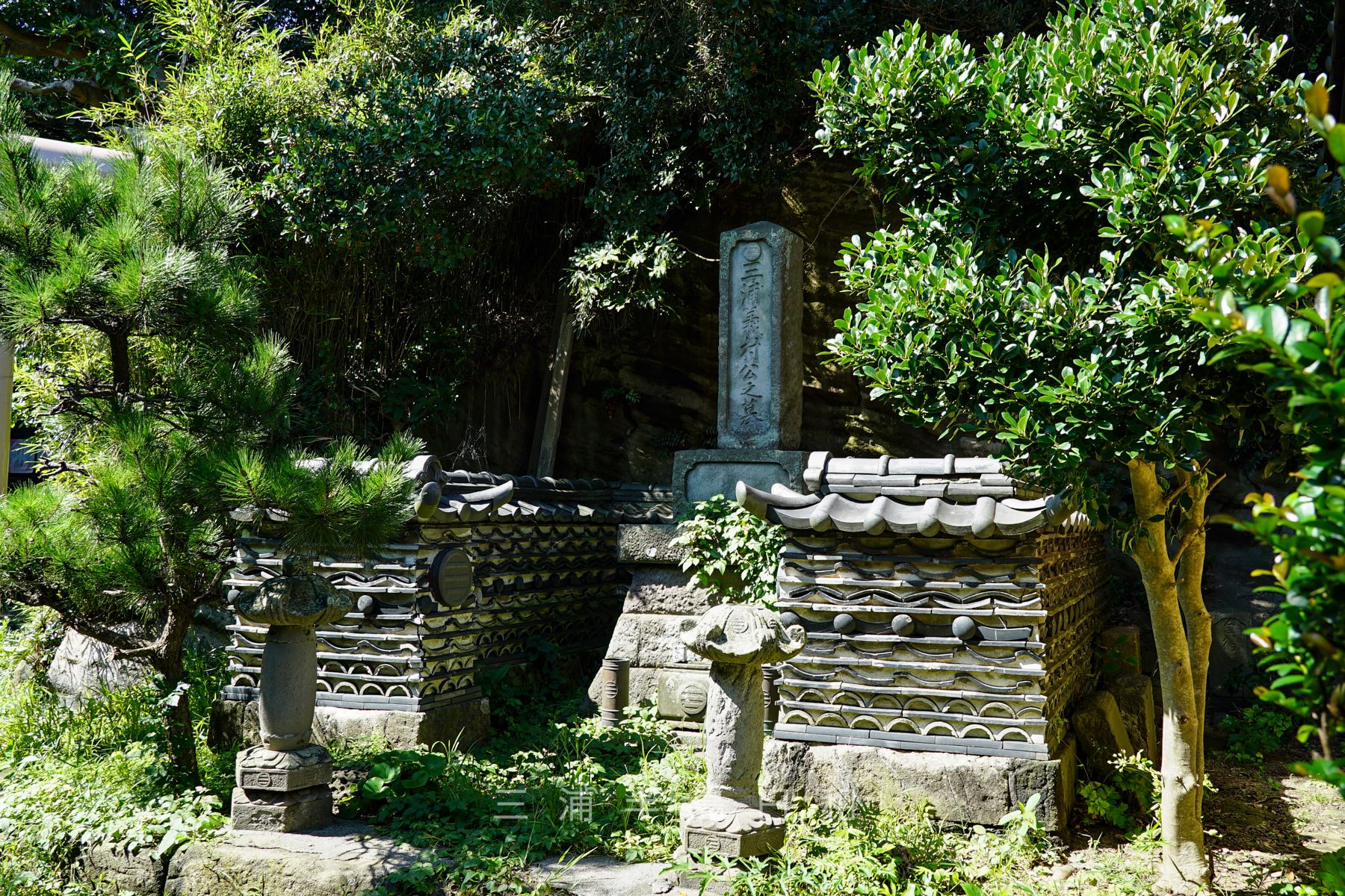 三浦義村の墓（撮影日：2021.09.21）