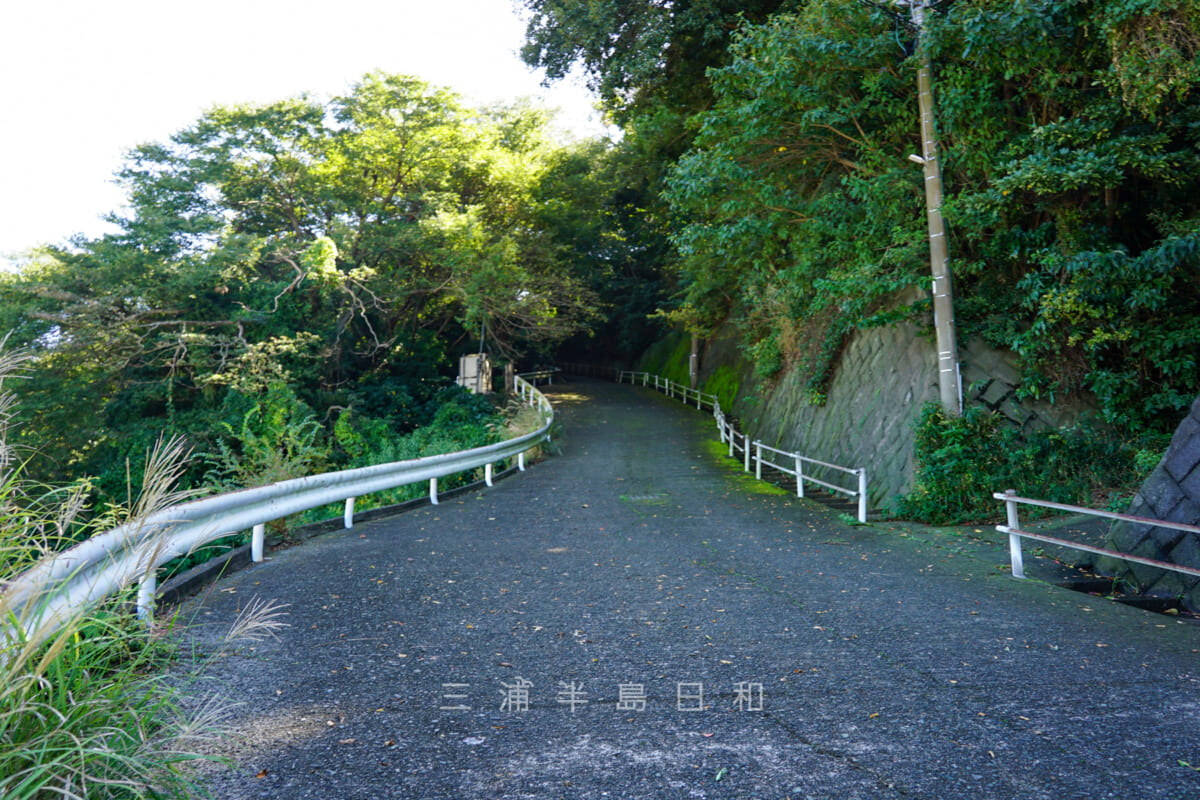 葉山教会の激坂(撮影日:2021.10.11)
