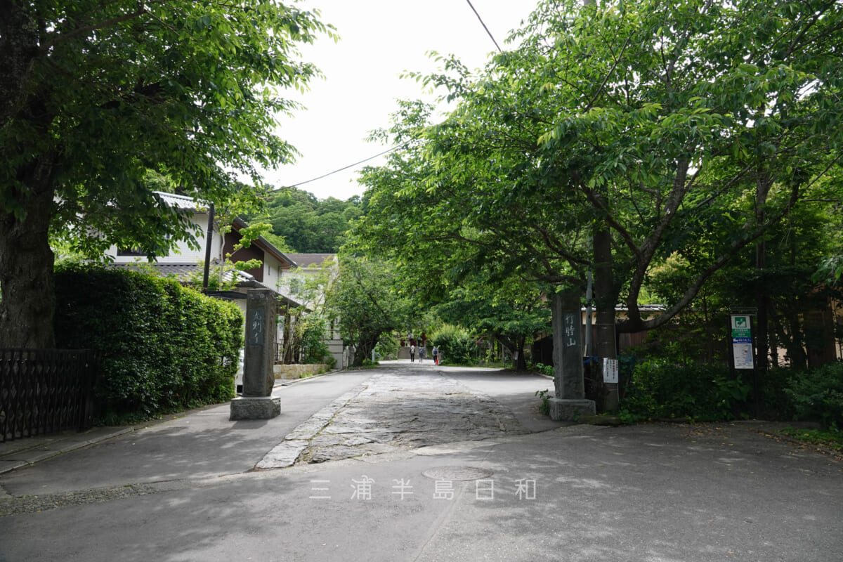 光則寺・総門から続く参道(撮影日:2022.06.01)