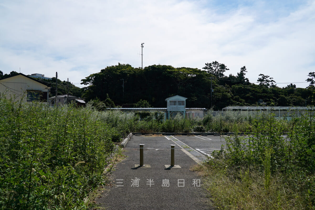 歌舞島を二町谷北公園駐車場より望む（撮影日：2022.09.27）