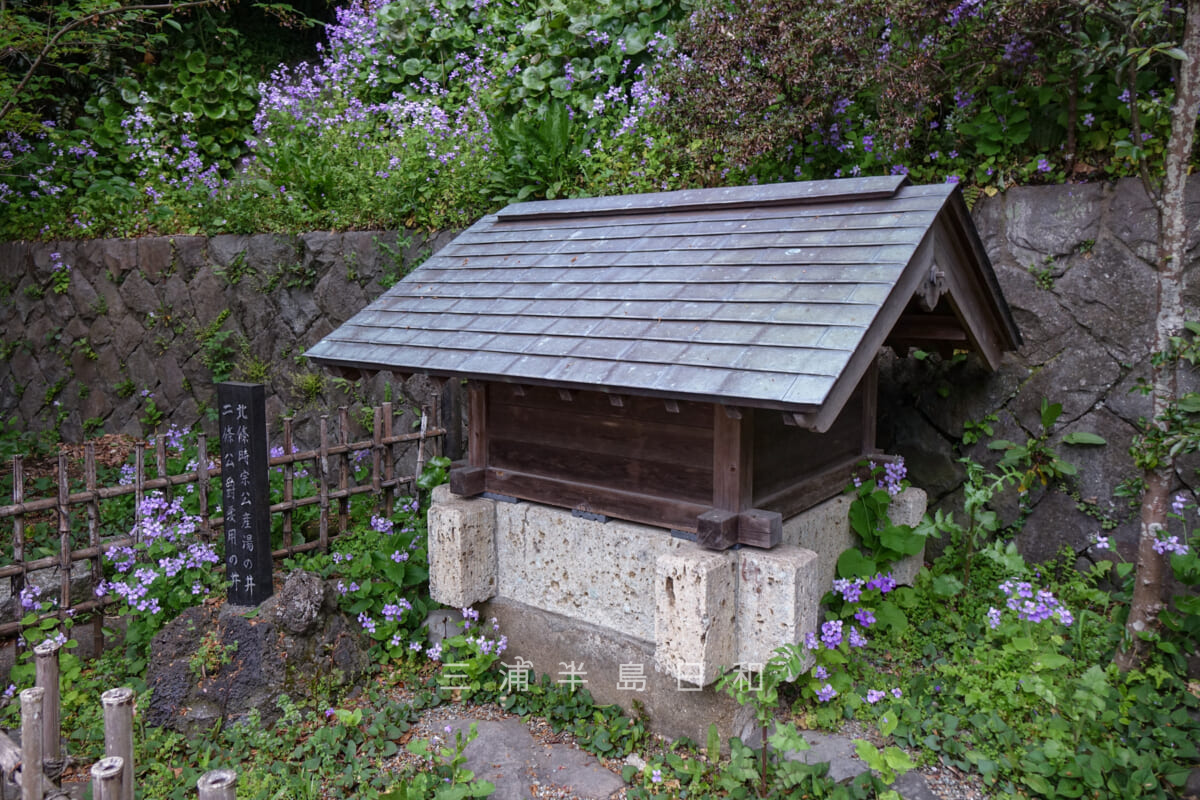 甘縄神明神社・北条時宗産湯井戸(撮影日:2022.03.31)