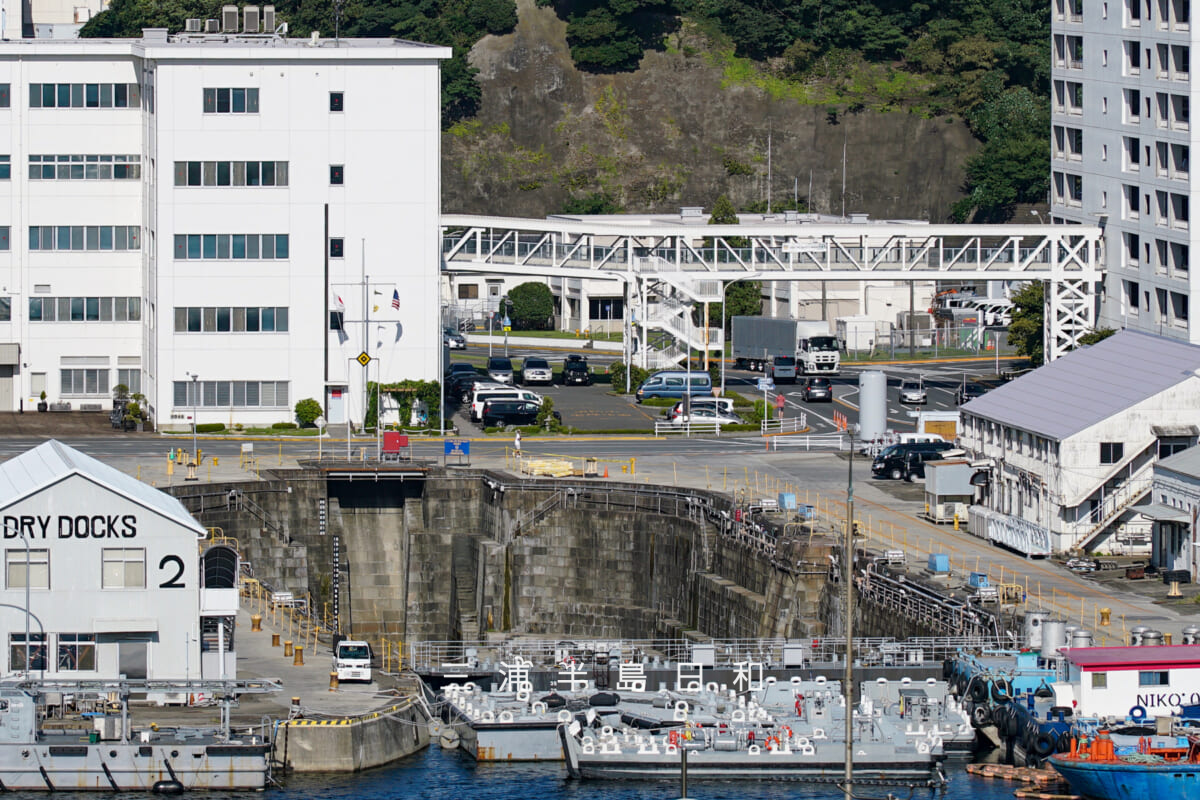 旧横須賀製鉄所（横須賀海軍施設ドック）・2号ドック（撮影日：2022.10.04）