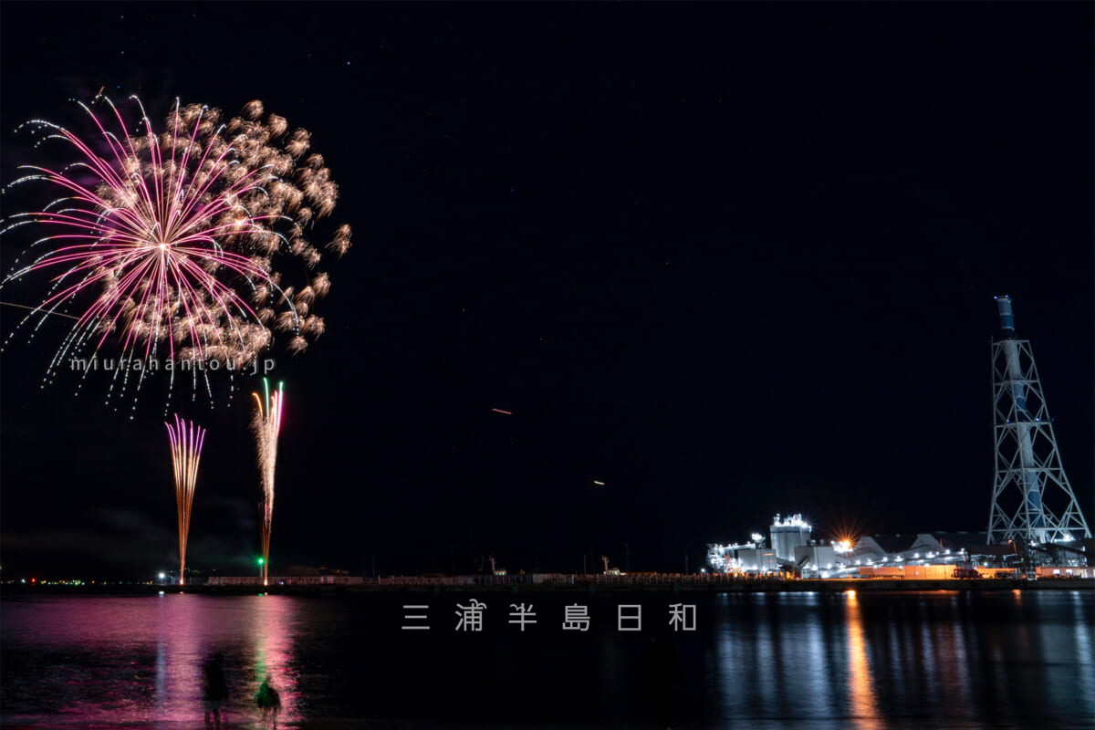 久里浜シークレット花火2022（撮影日：2022.12.24）