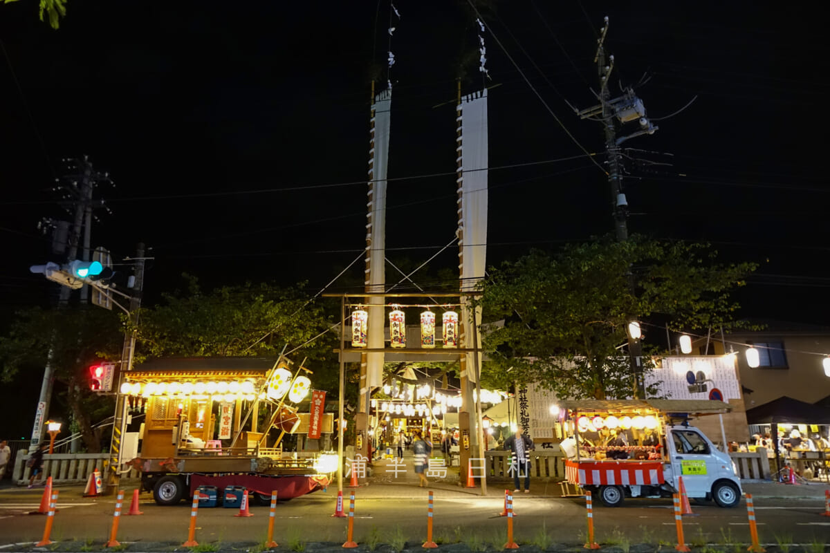 久里浜天神社・例大祭（撮影日：2016.08.06）