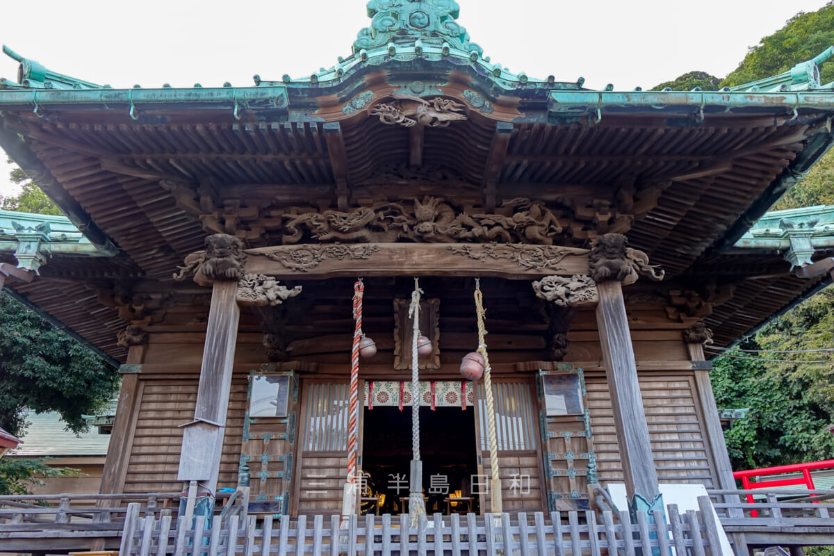 西叶神社・社殿（撮影日：2015.10.19）