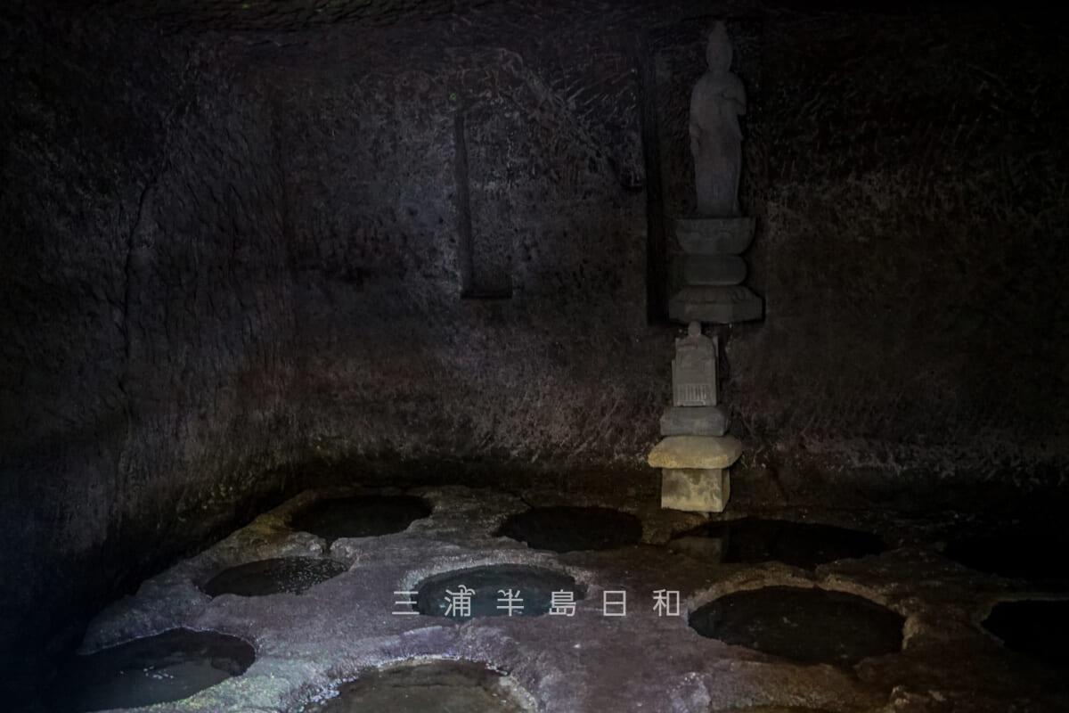海蔵寺・十六の井（内部）（撮影日：2023.03.03）