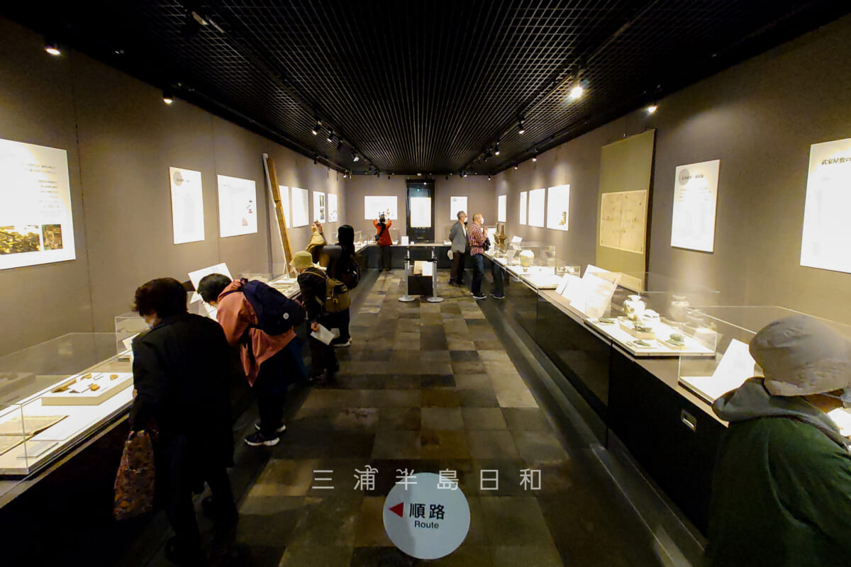 鎌倉歴史文化交流館・考古展示室（別館）（撮影日：2023.03.09）