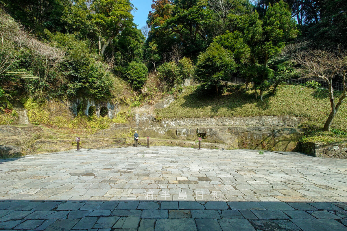 鎌倉歴史文化交流館・別館裏庭（撮影日：2023.03.09）
