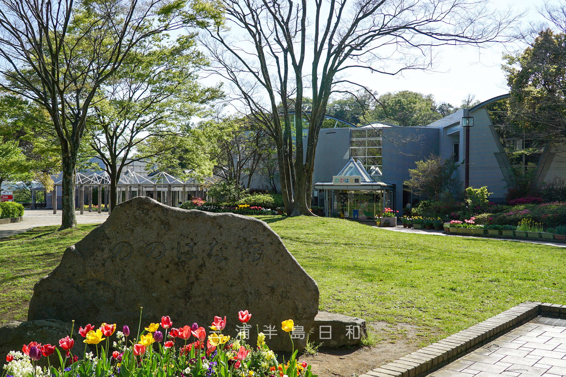 金沢自然公園・なのはな館（ののはなカフェ＆ののはなギフトショップ）（撮影日：2023.04.10）