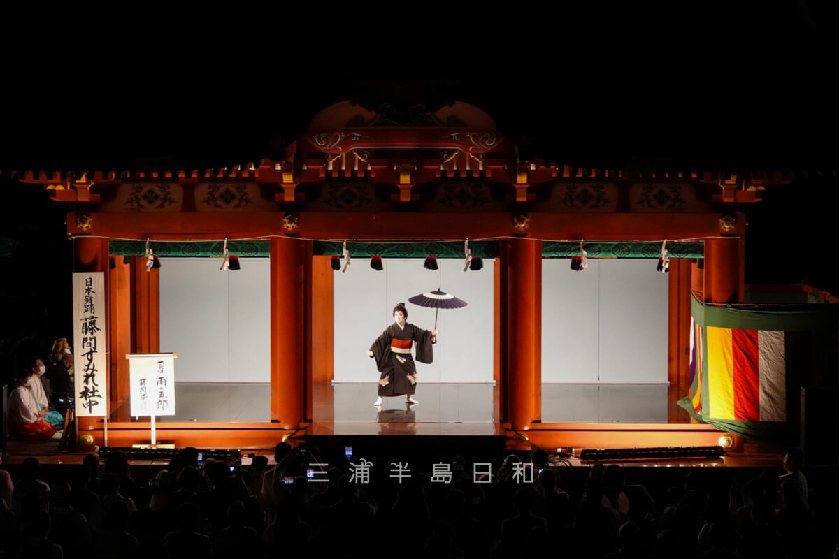 鶴岡八幡宮・ぼんぼり祭・日本舞踊（撮影日：2022.08.06）