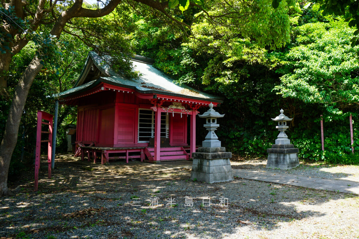 淡島神社・社殿周辺（撮影日：2023.05.18）