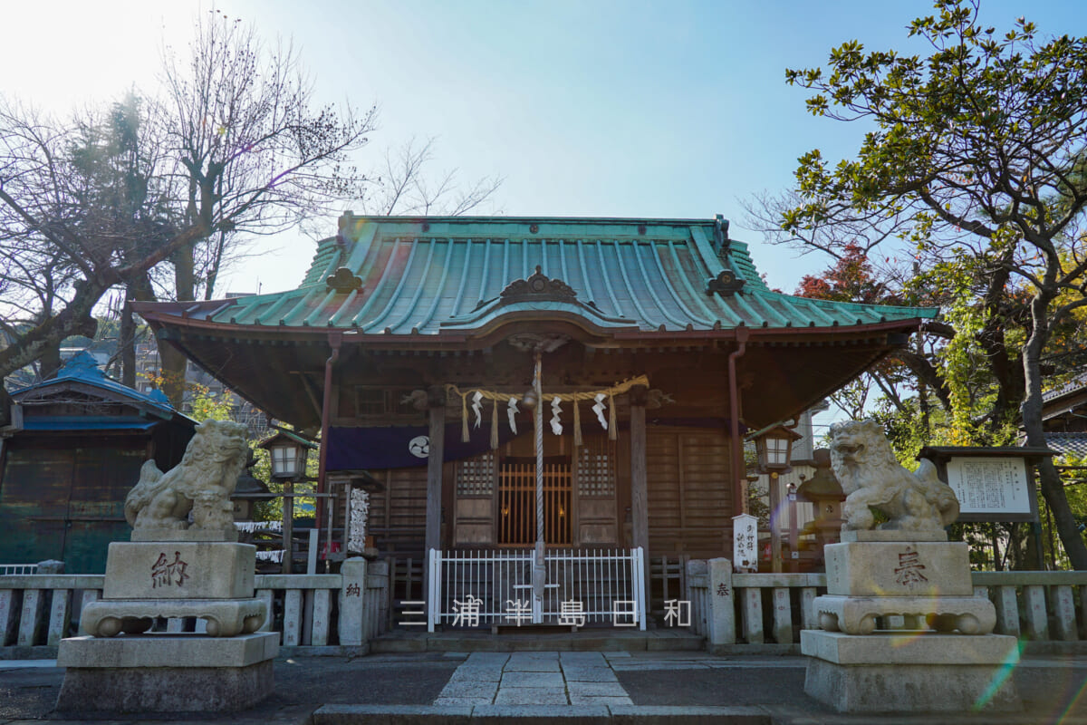 鹿島神社・社殿（撮影日：2020.12.04）