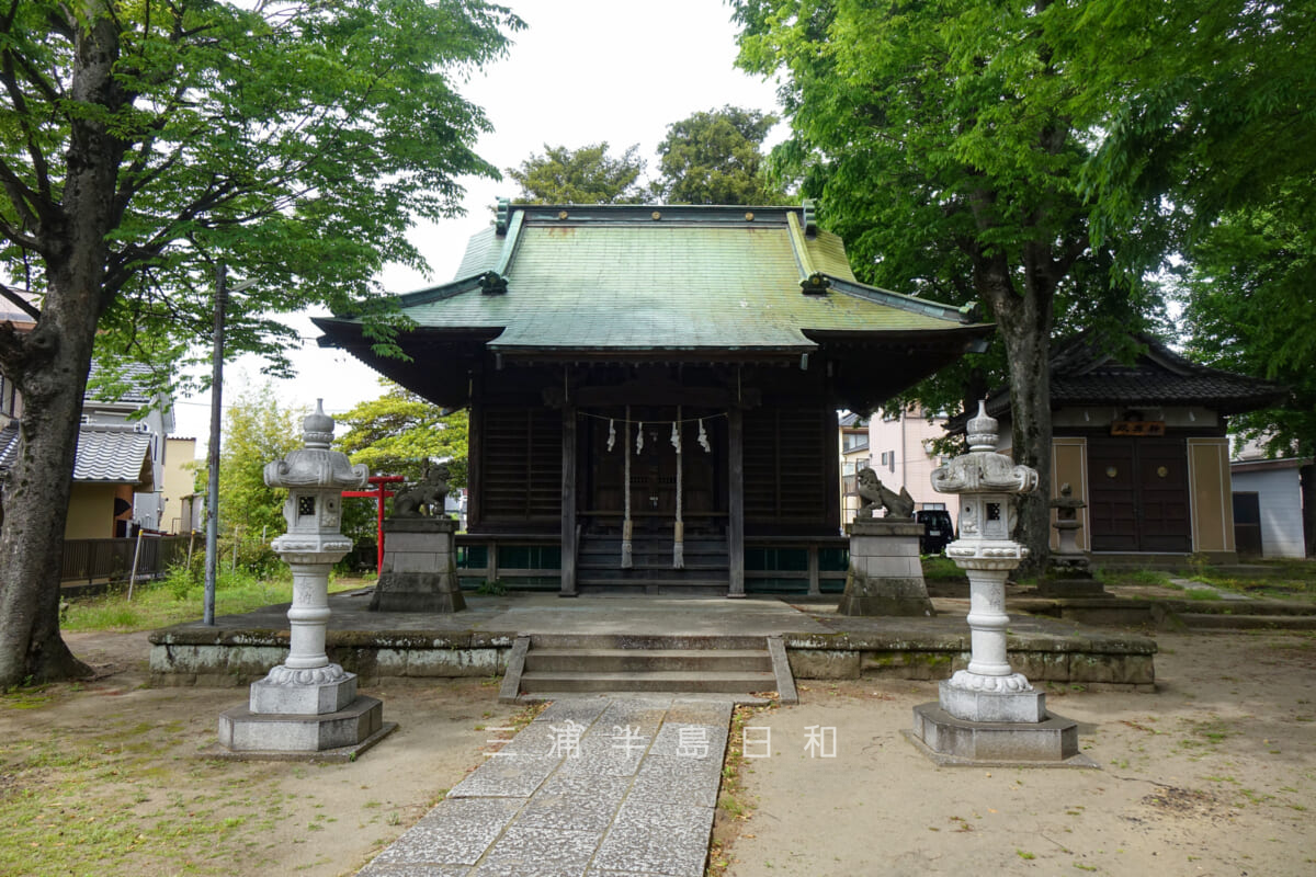 金澤八幡神社（金沢八幡神社）・社殿（撮影日：2022.05.06）
