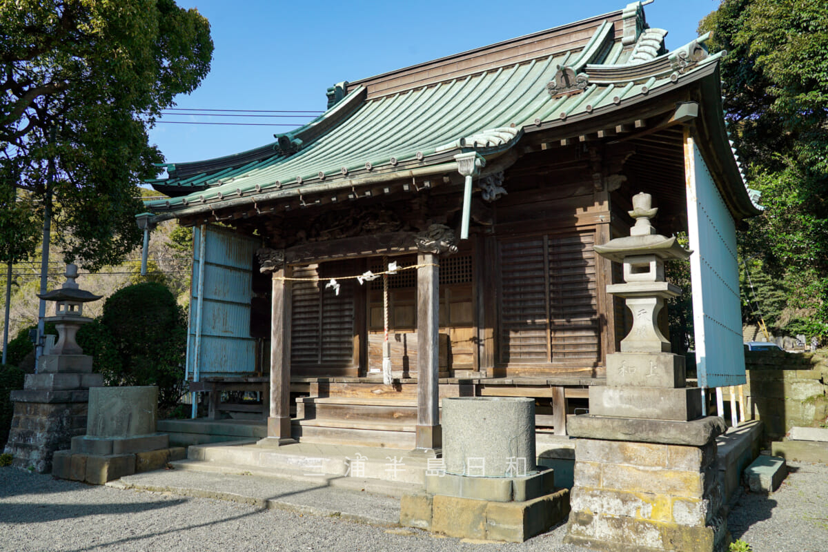 八雲神社（山ノ内）・社殿（撮影日：2024.03.18）