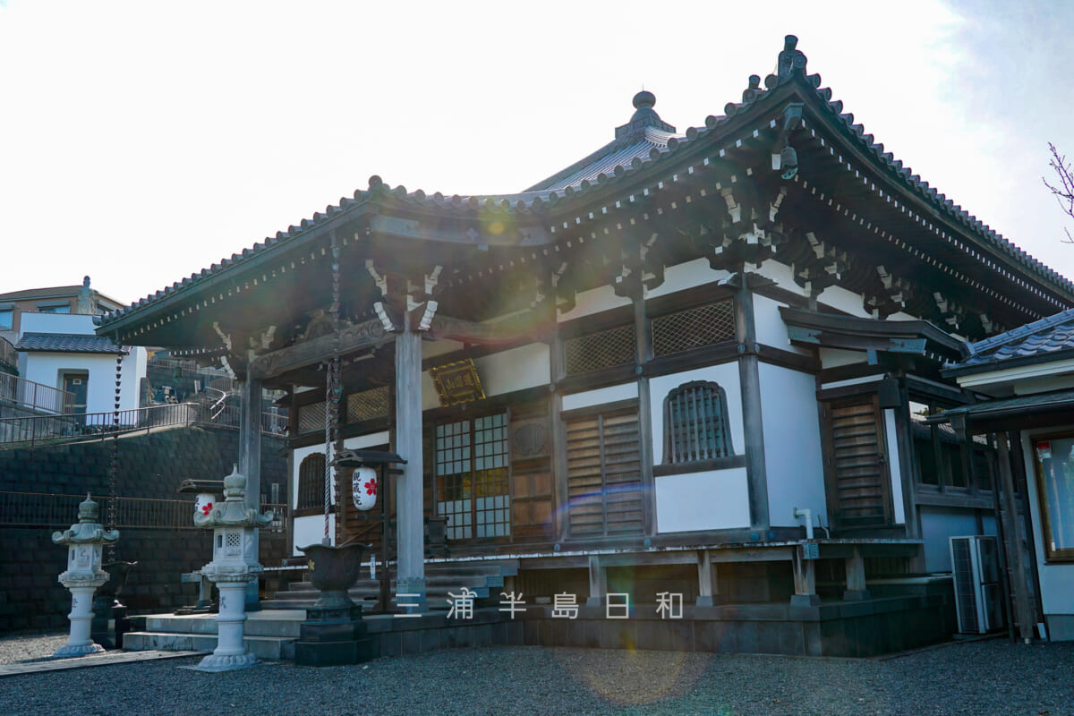 観藏院・本堂（撮影日：2023.11.16）
