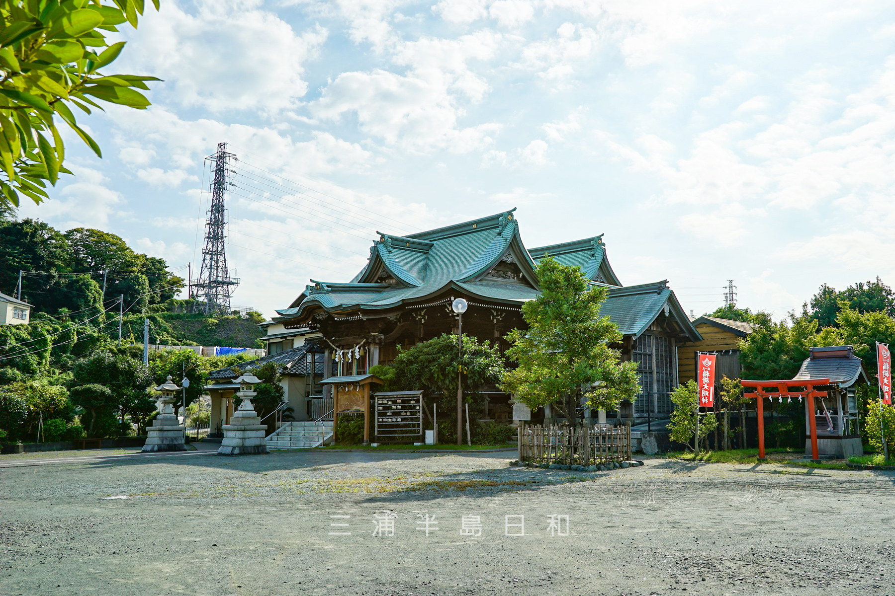 船越神社・境内（撮影日：2020.10.06）