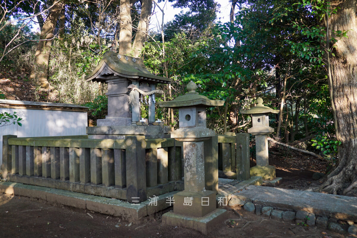 鎌倉山神社・境内（撮影日：2024.03.04）