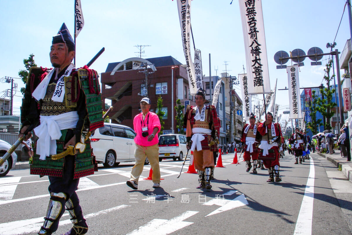 衣笠さくら祭・三浦一党出陣武者行列（撮影日：2007.05.20）