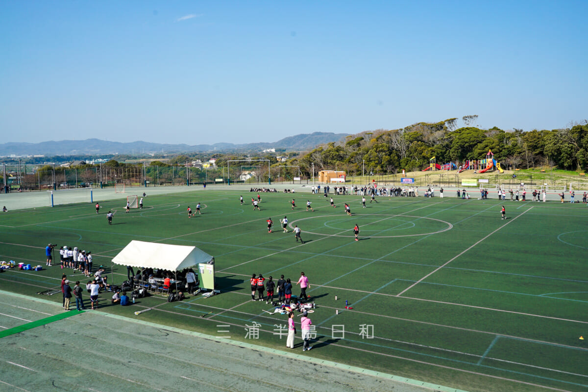 潮風スポーツ公園（三浦スポーツ公園）・多目的グラウンド（撮影日：2024.03.31）