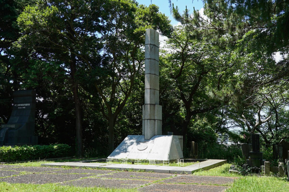 馬門山海軍墓地・支那事変大東亜戦争戦没者忠霊塔（撮影日：2024.06.12）