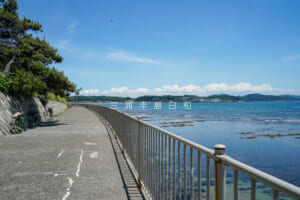 稲村ヶ崎東側遊歩道