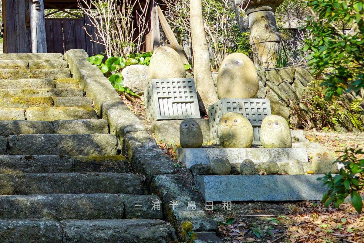 新善光寺・ペンギン地蔵（撮影日：2021.02.03）