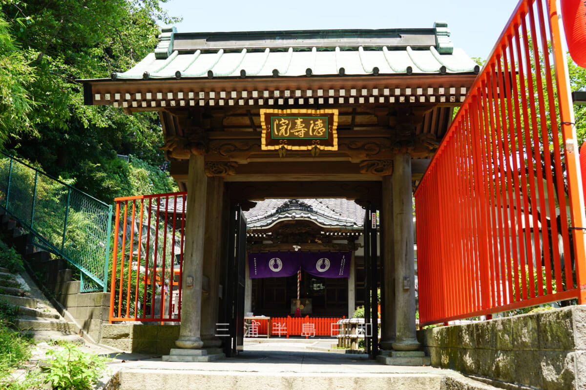 豊川稲荷横須賀別院 徳寿院・山門（撮影日：2024.08.09）