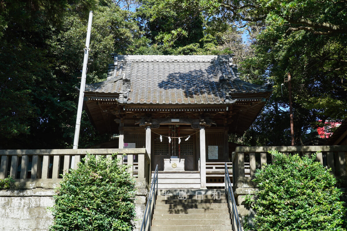 諏訪神社（上宮田）・社殿（撮影日：2024.09.26）