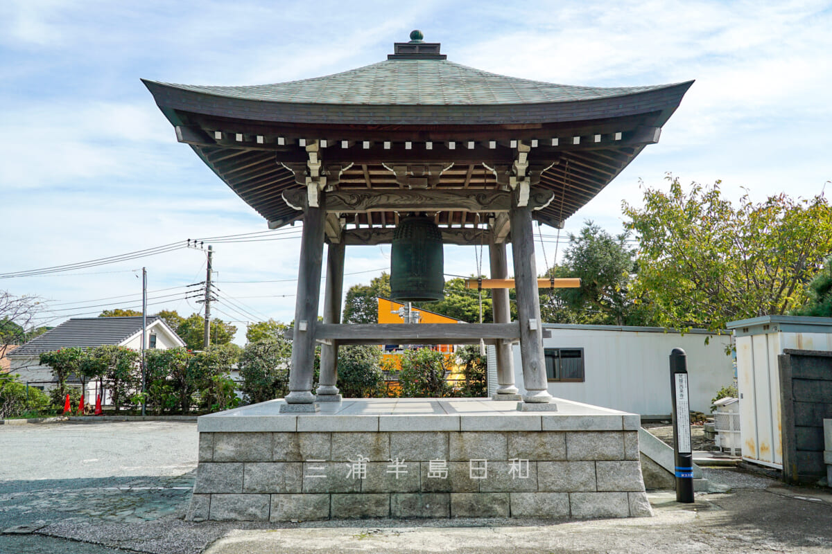 西来寺・鐘楼（撮影日：2024.10.31）