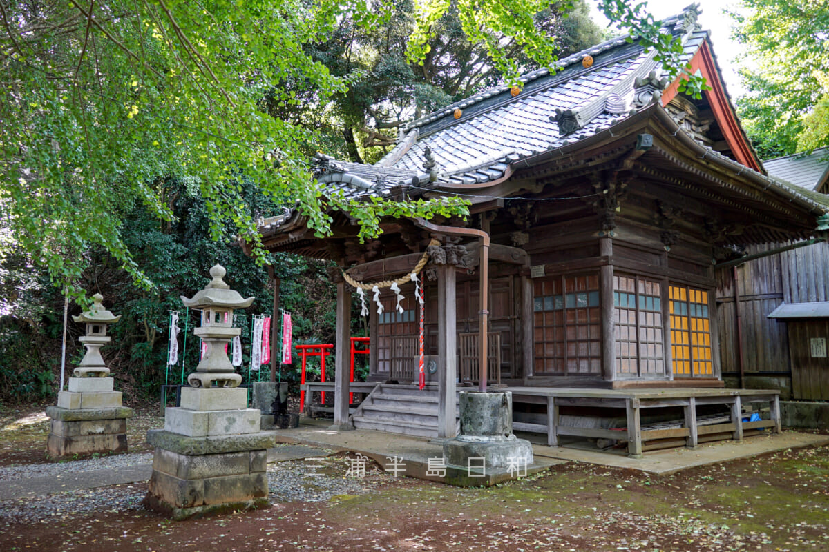 御嶽神社（不入斗）・社殿（撮影日：2024.10.31）