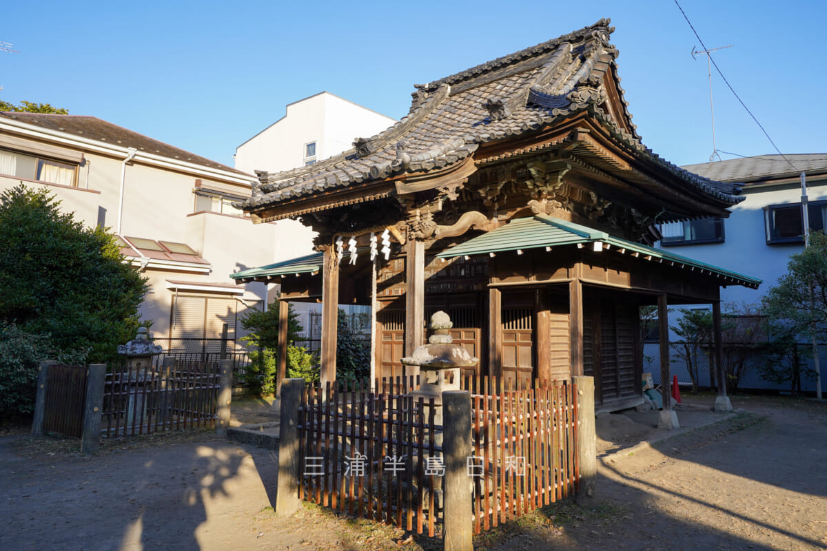 巽神社・社殿（撮影日：2024.12.18）