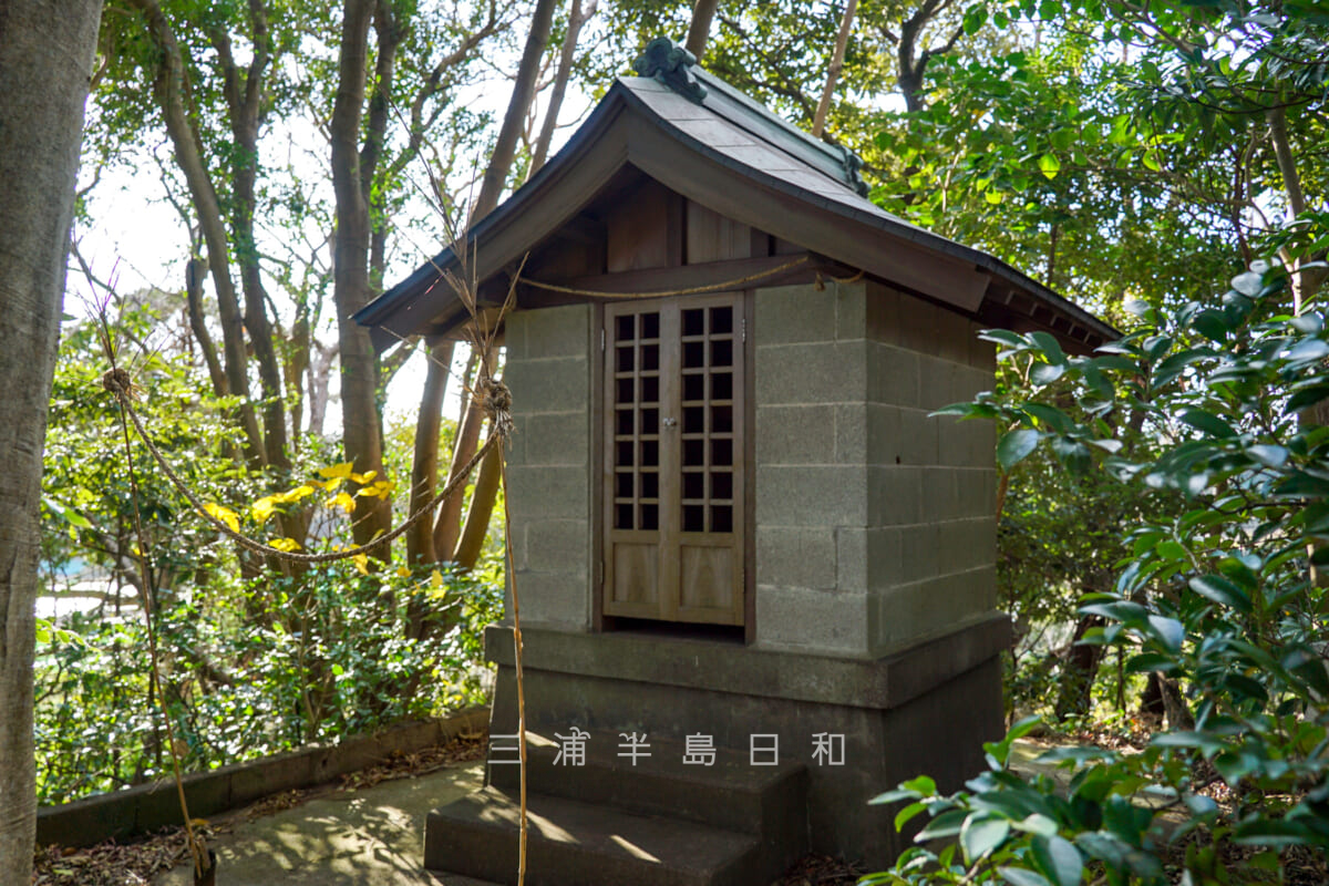 雨崎神社（浅間神社）・社殿（撮影日：2024.12.27）